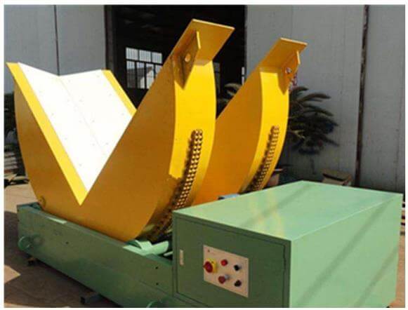 steel coil upender and tilter