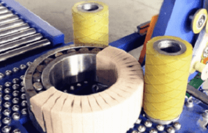 Bearing wrapping and packing machine