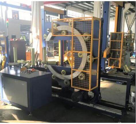 horizontal bearing stretch wrapping machine