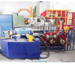 horizontal bearing wrapper machine