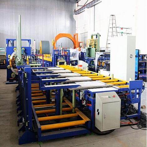 Fully automatic aluminum profile packing line