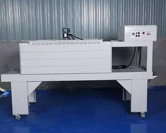 beverage tray sleeve shrink wrapping machine