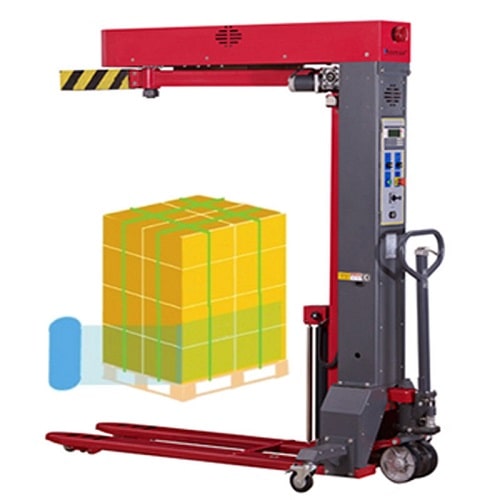 forklift rotary arm pallet wrapper-min